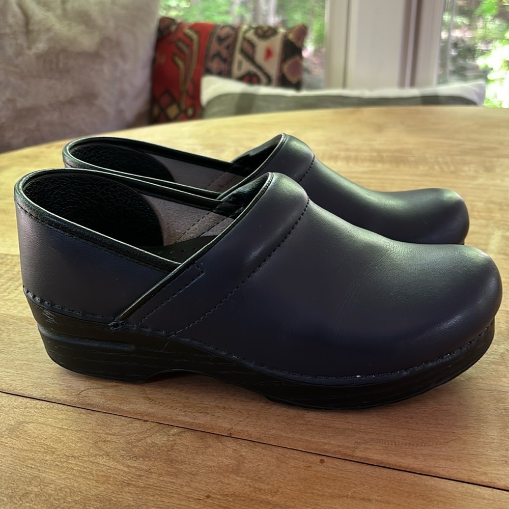 Navy Dansko Clogs size 38